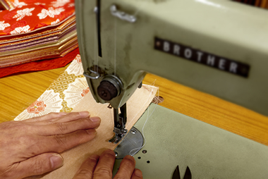 裁断と縫製イメージ